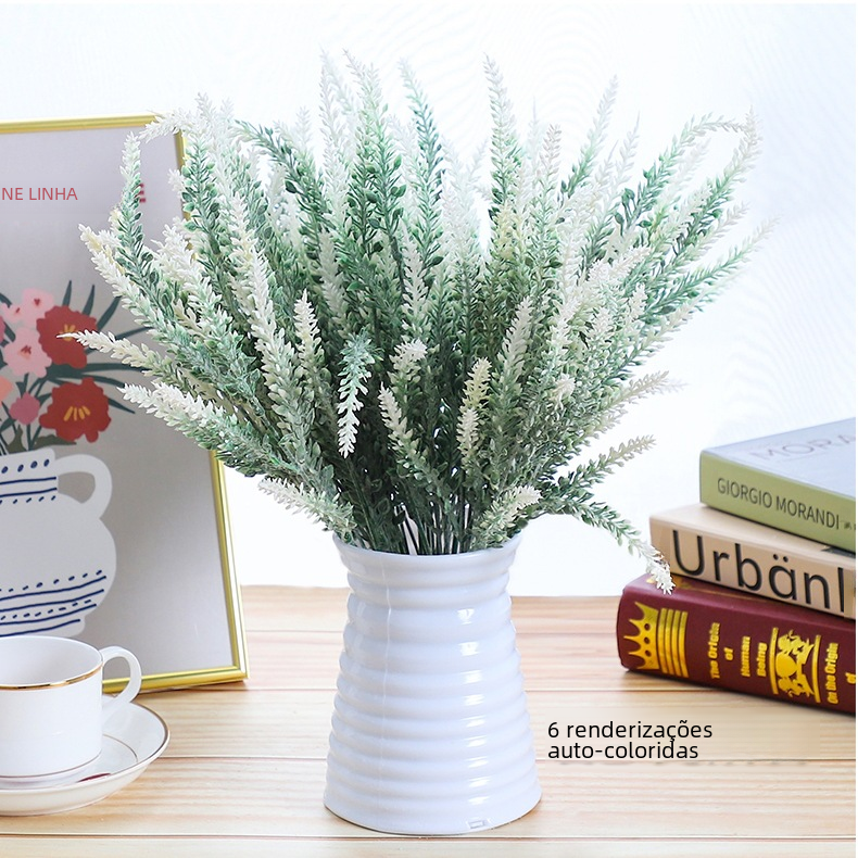 Lavender Faux Plant Bouquet for Home Decor (Wholesale)