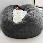 Faux Fur Bean Bag Sofa