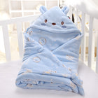 Baby Wrap Blanket, Newborn Swaddle, Fleece Cotton Blanket