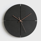 Modern Minimalist American Wall Clock for Home Decor