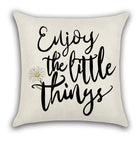 4pcs Daisy Floral Printed Pillow Covers for Home Decor