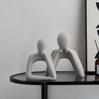 Modern Minimalist Abstract Couple Figurine Decor