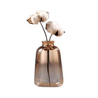 Nordic Modern Gold-Plated Glass Vase for Home Decor