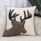 Embroidered Pillowcase (17.72 x 17.72 in) for Home Decor