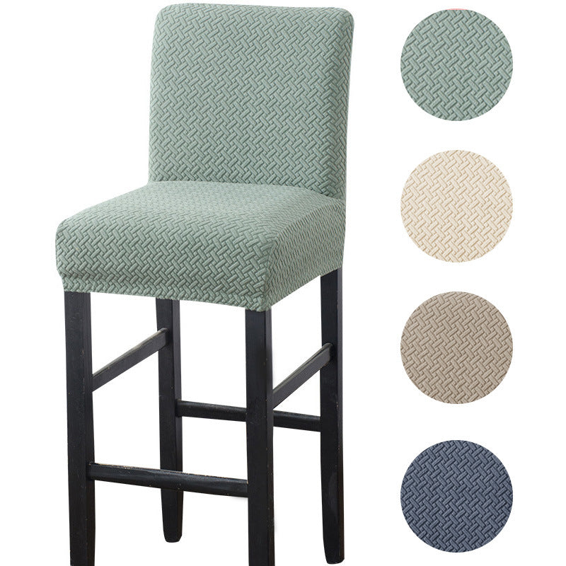 Modern Striped Chair Cover Set for Home Use
