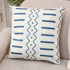 4pcs Modern Linen Pillow Cases 18x18in for Home Decor