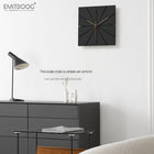 Modern Minimalist American Wall Clock for Home Decor