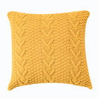 V-Shaped Knitted Pillow Cover for Home Decor
