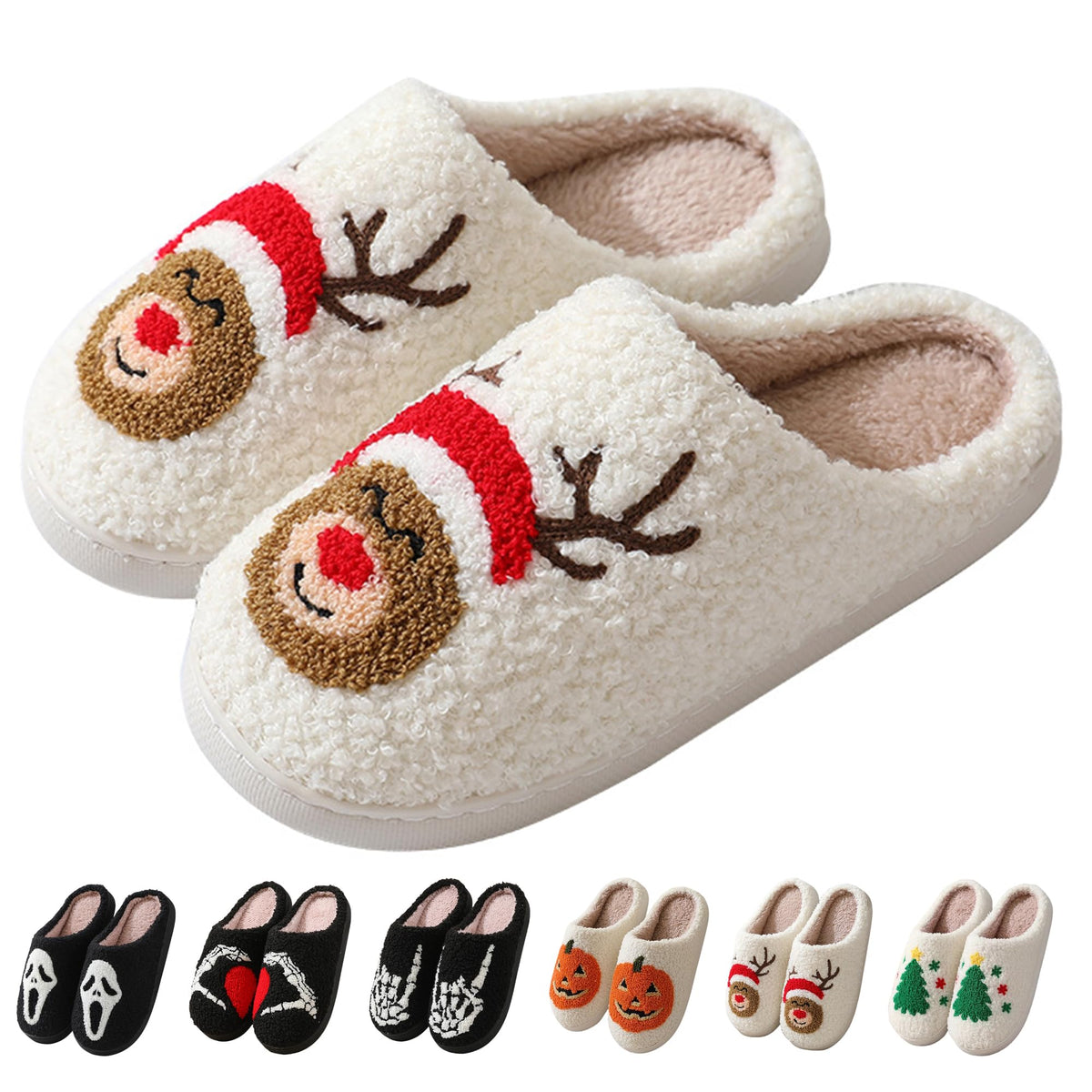 Zuiyisu Halloween Slippers