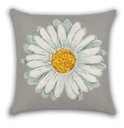 4pcs Daisy Floral Printed Pillow Covers for Home Decor