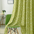 Modern Minimalist Cotton Linen Embroidered Curtains