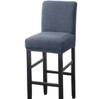 Modern Striped Chair Cover Set for Home Use
