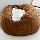 Faux Fur Bean Bag Sofa