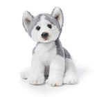 DEMDACO Siberian Husky Childrens Plush Beanbag Stuffed Animal Toy 5.5 Inch Silver