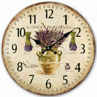 Modern European Style Quartz Wall Clock with Wood Decor