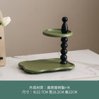 Modern Double-Layer Key Holder Tray for Home Decor