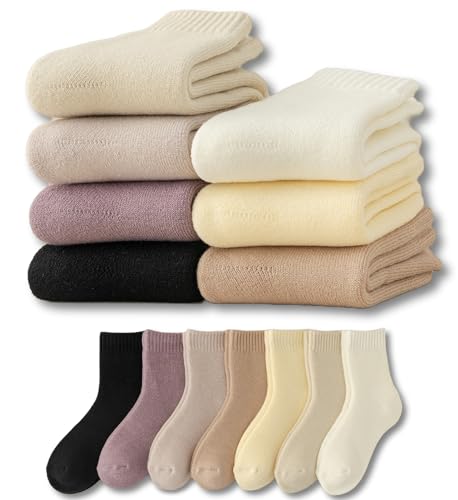 KANAV 7-Pair Warm Winter Socks
