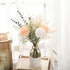 Artificial Flower Bouquet with 3 Heads for Home Decor