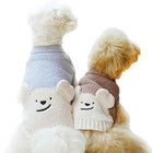 Dog Sweaters for Small Dogs Dog Pullover Fleece Sweater for Small Mdium Dog Stretchy Thick Dog Sweater for Small Dog Dog Outfit for Girl Boy Comfy Warm Dog Clothes for Cold Weather Sky Blue Small