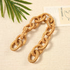 New Rattan Woven DIY Circle Chain Home Decor Prop