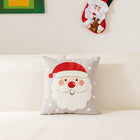 Christmas Embroidered Pillow Cover for Home Decor
