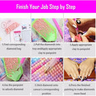 DIY Diamond Painting Kit for Home Decor - 11.8x11.8in