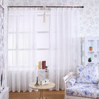 Simple Modern Fishbone Sheer Fabric for Home Décor