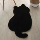 Cute Animal Shaped Fuzzy Plush Area Rug for Home Decor