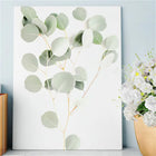 Nordic Style Leaves Painting Set of 4 for Home Decor
