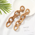 New Rattan Woven DIY Circle Chain Home Decor Prop