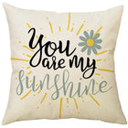 4pcs Daisy Floral Printed Pillow Covers for Home Decor