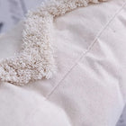 Tufted Throw Pillowcase with Tassels for Home Decor