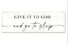 "Give It To God Wall Canvas - Modern Home Decor (Single)"