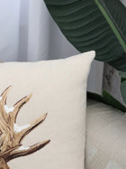 Embroidered Pillowcase (17.72 x 17.72 in) for Home Decor